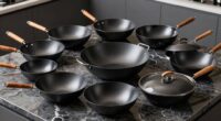 top carbon steel wok sets