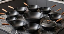 top carbon steel wok sets