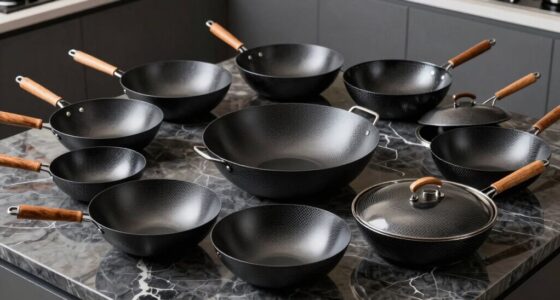 top carbon steel wok sets