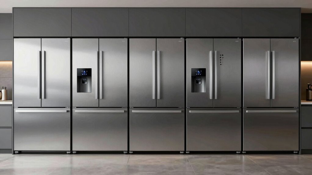 top counter depth smart refrigerators