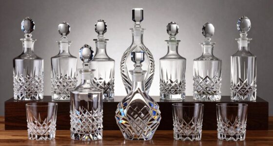 top crystal whiskey decanters