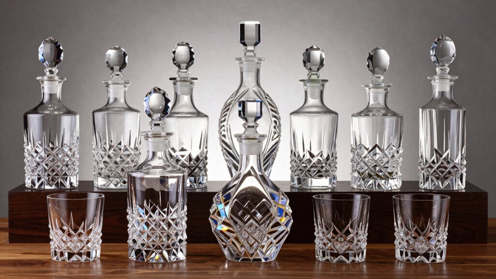 top crystal whiskey decanters