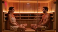 top dual person infrared saunas