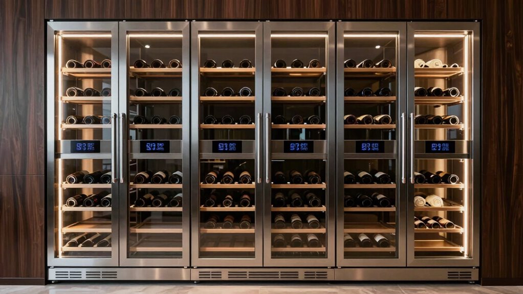 top dual zone wine fridges