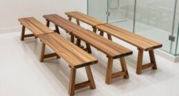 top folding shower benches