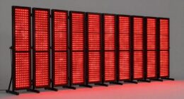 top full body red light panels