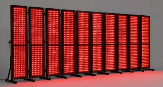 top full body red light panels