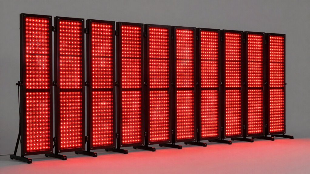top full body red light panels