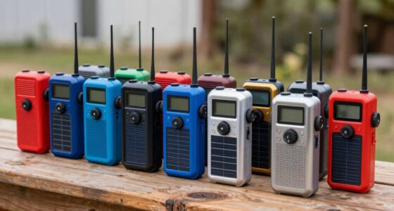 top hand crank emergency radios
