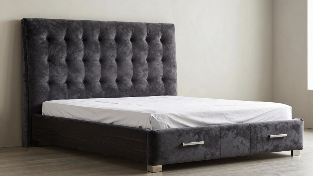 top king bed storage options