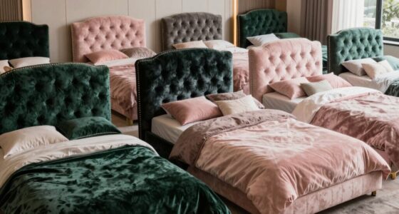 top king upholstered bed frames