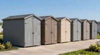top large resin storage sheds