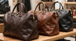 top leather travel bags