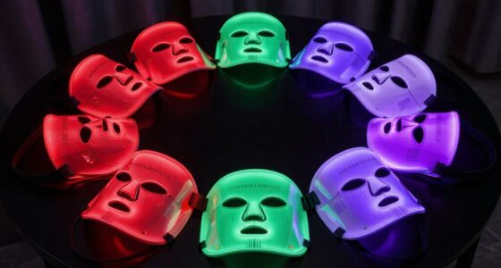 top led facial masks