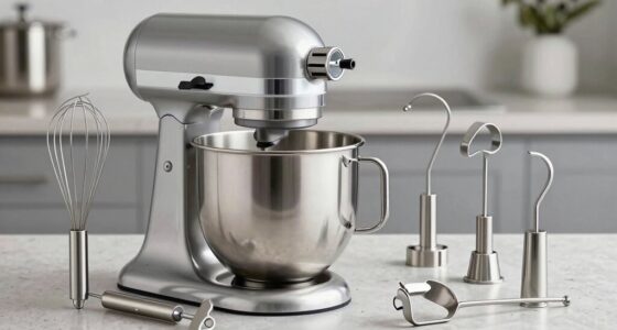 top mixer attachments set