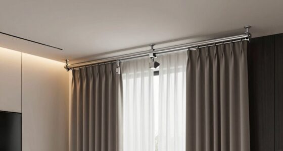 top motorized curtain track systems