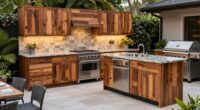 top outdoor kitchen cabinet sets