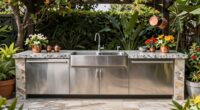 top outdoor sink stations