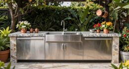 top outdoor sink stations
