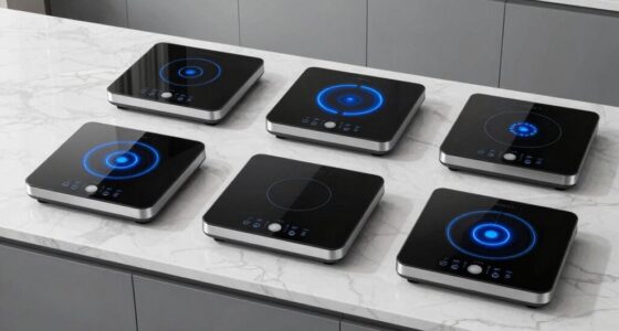 top portable double induction cooktops