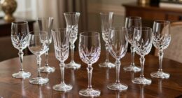 top premium crystal wine sets