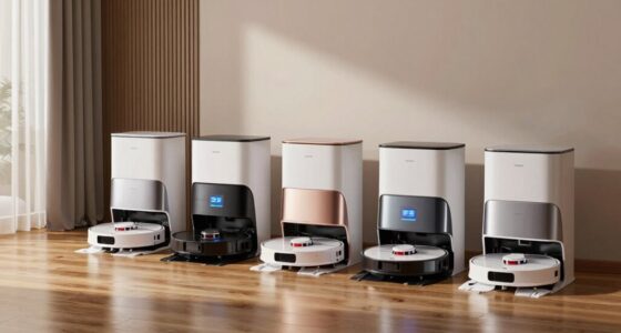 top self emptying robot vacuums