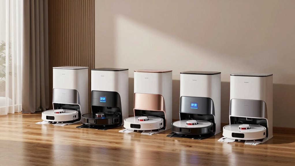 top self emptying robot vacuums