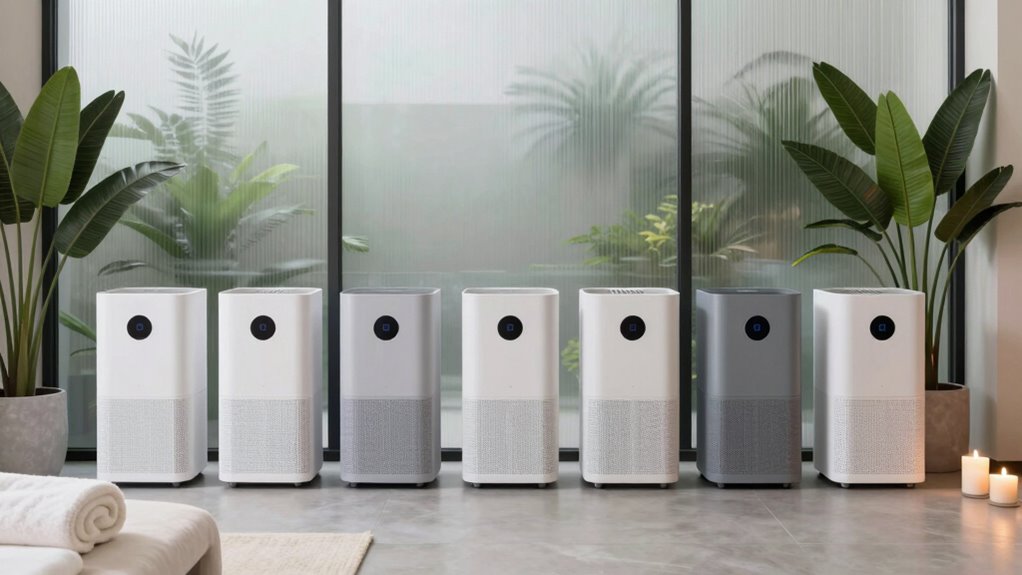 top spa room air purifiers