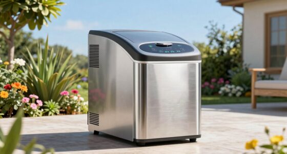 top stainless outdoor ice makers