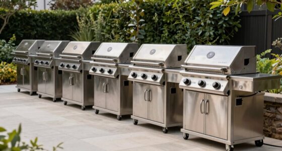 top stainless steel gas grills