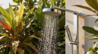 top stainless steel outdoor showers