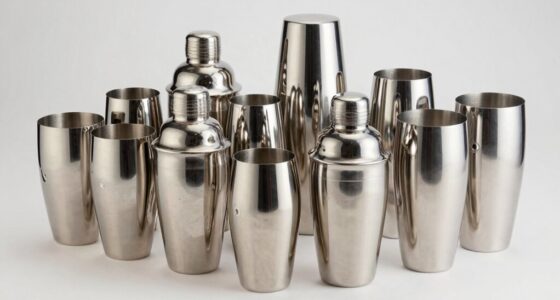top stainless steel shakers