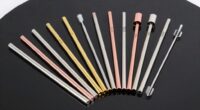 top stainless steel straw kits