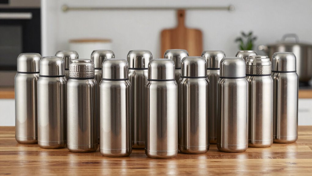 top stainless steel tea thermos
