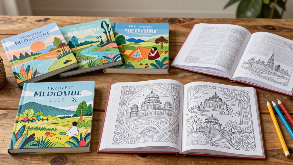 top travel coloring books