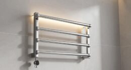 top wall mounted towel racks