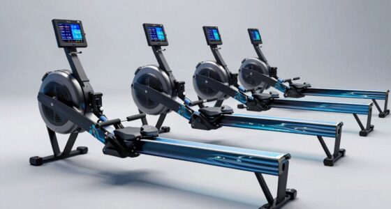 top water rowing machines