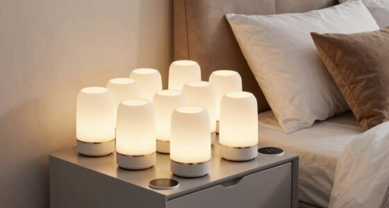 top wireless charging bedside lamps
