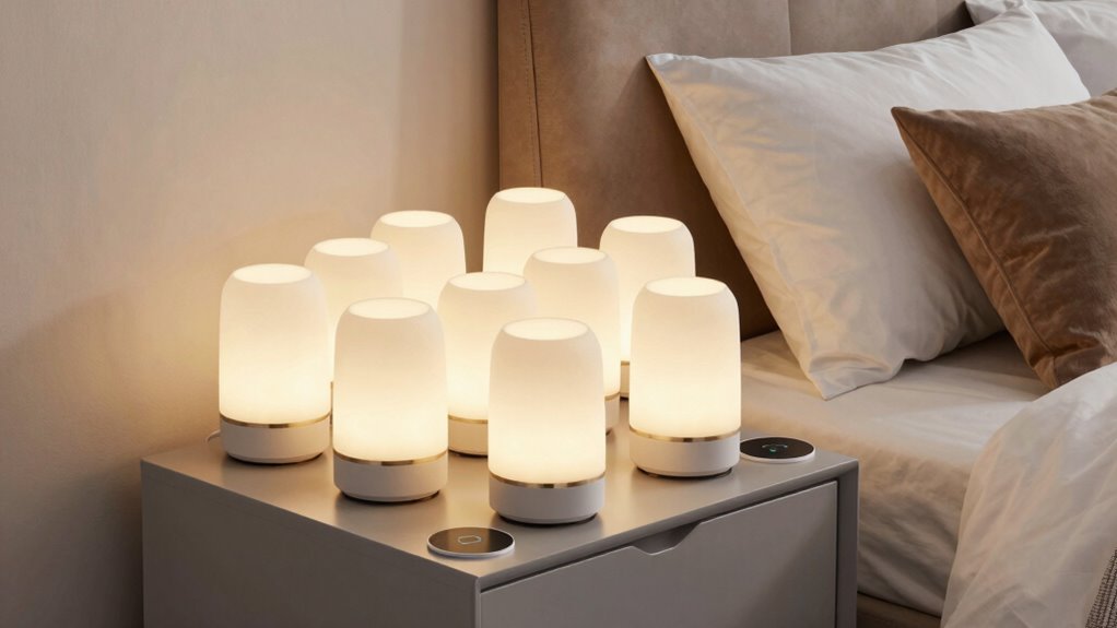 top wireless charging bedside lamps