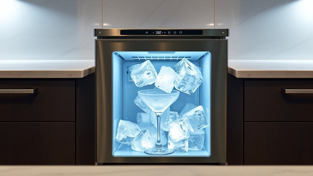 undercounter ice maker considerations