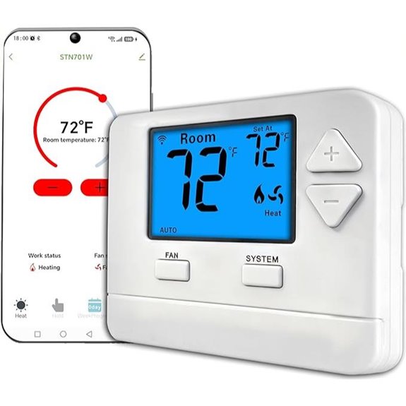 wifi smart thermostat programmable