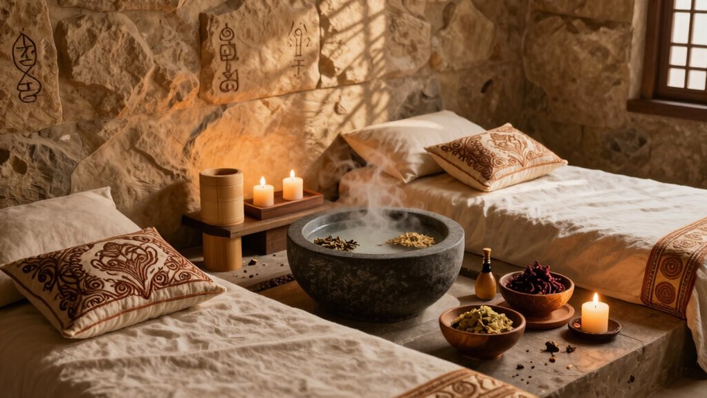 ancient spa sleep rituals