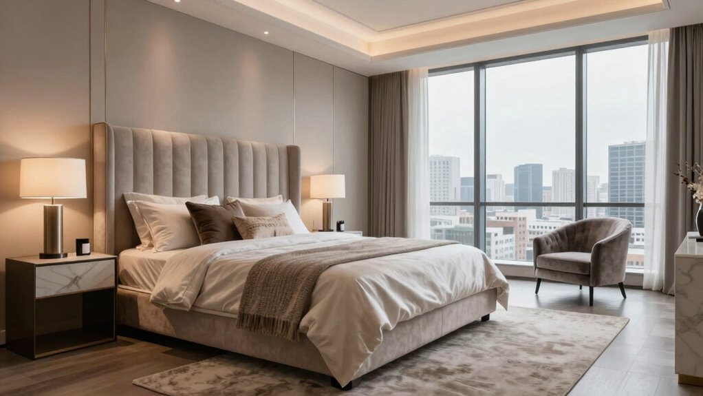 comfortable functional spacious elegant
