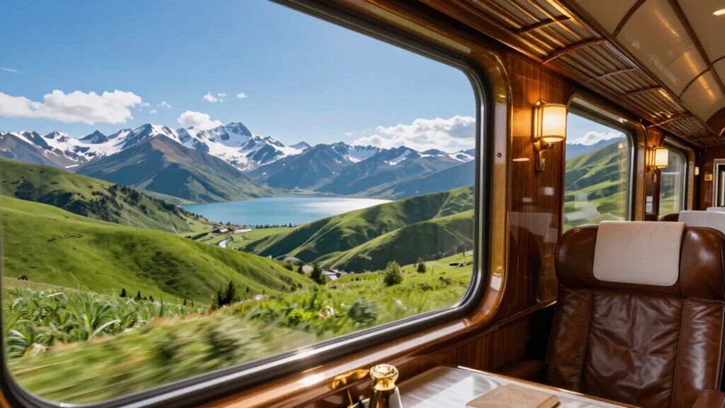 comfortable scenic leisurely travel