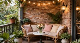 create a stylish outdoor retreat
