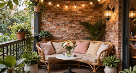 create a stylish outdoor retreat