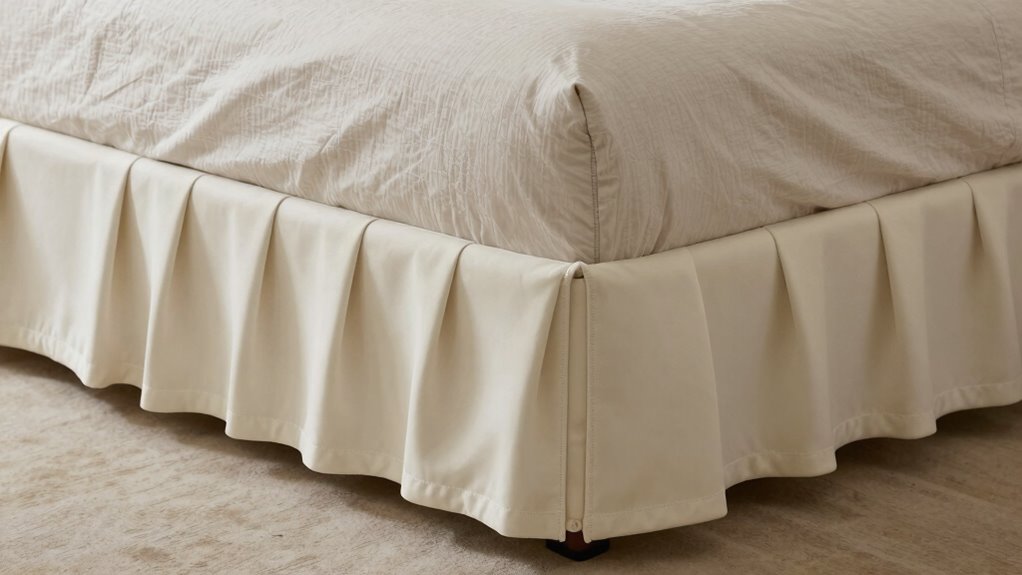 custom fit versatile bed skirt