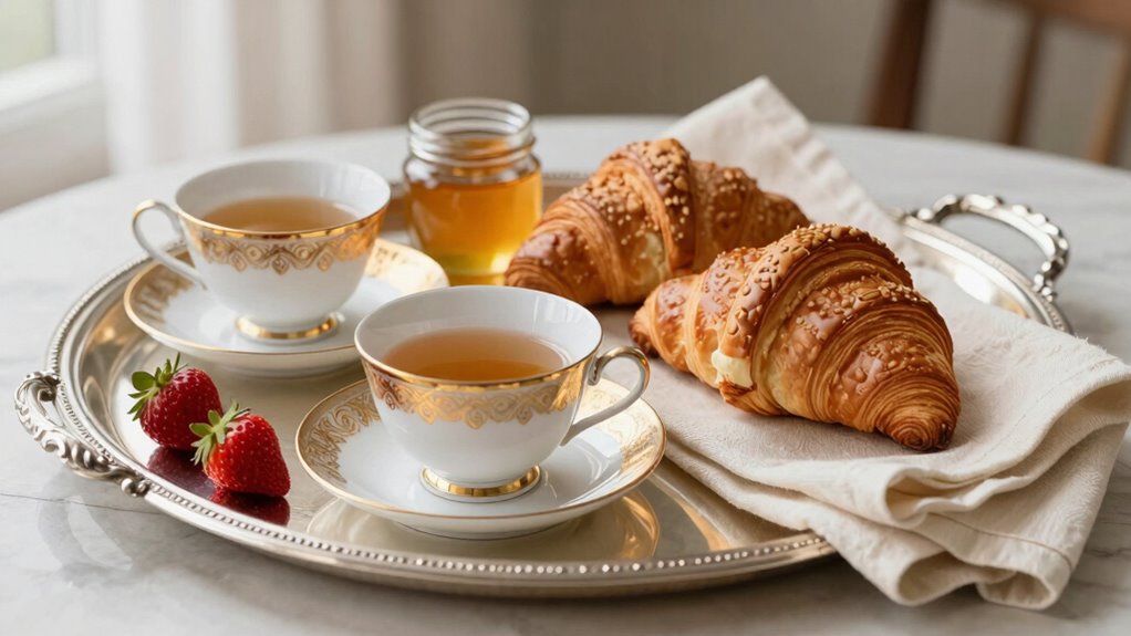 elegant curated morning experience