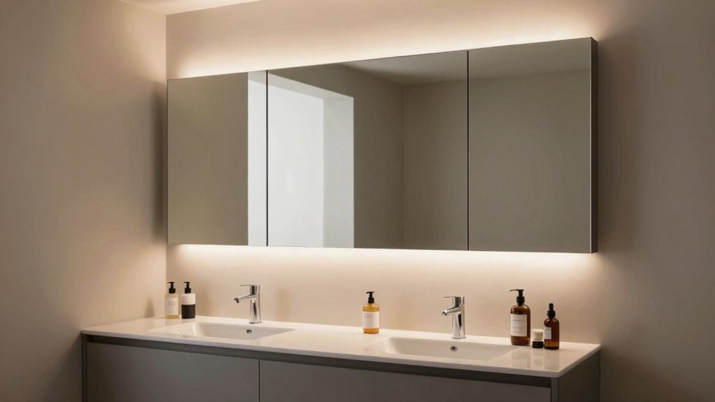 elegant functional bathroom lighting