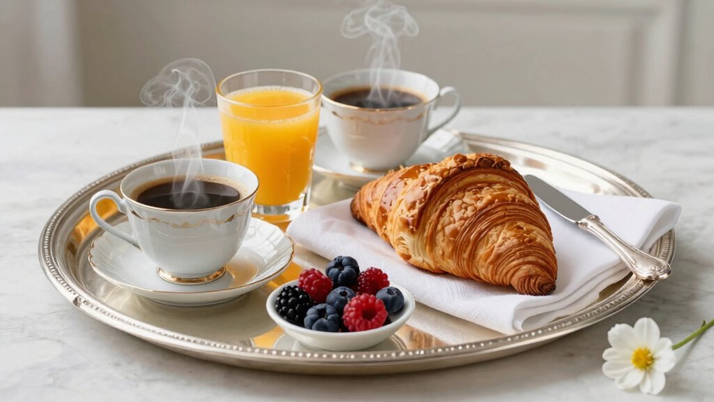 elegant presentation and high quality materials